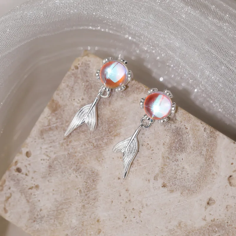 BING STUDIO S925 Silver Earrings Women's-4