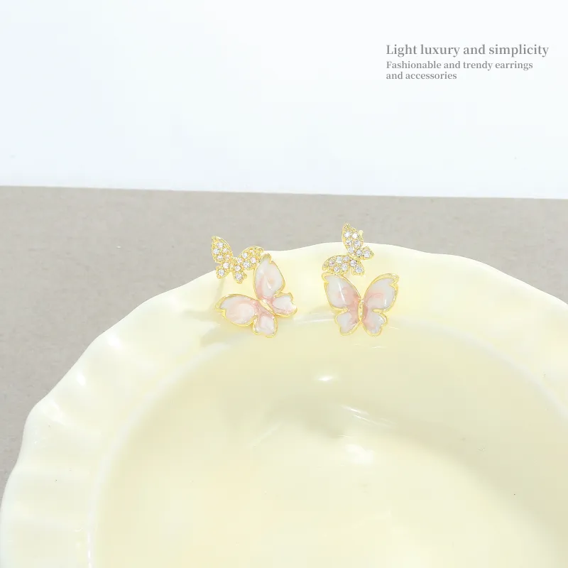 BING STUDIO 925 Silver Needles Earrings Women's-4