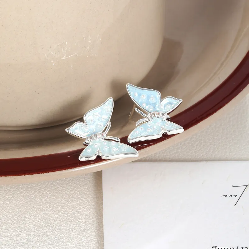 BING STUDIO 925 Sterling Silver Stud Earrings Women's-1