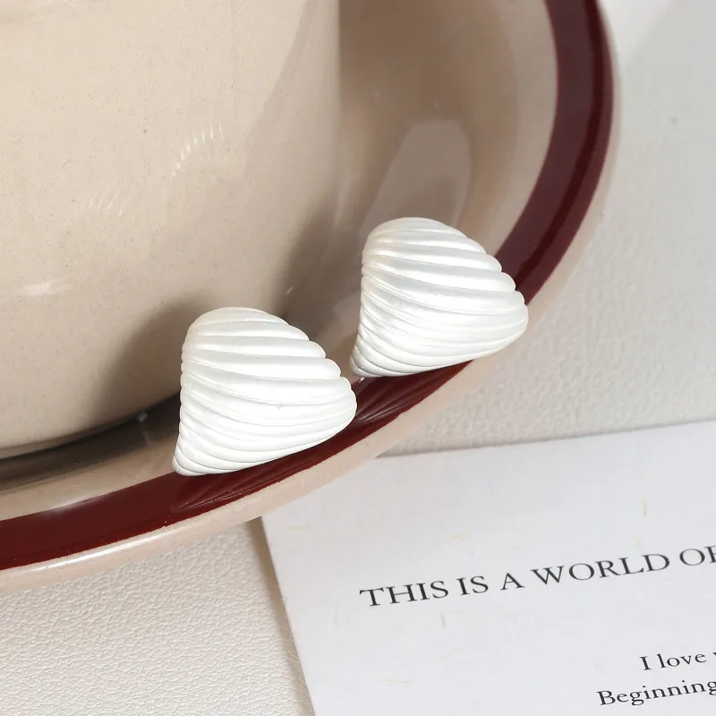 BING STUDIO 925 Silver Needles Stud Earrings Women's-1