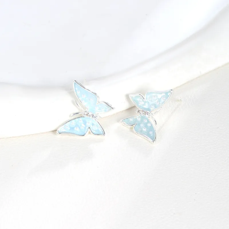 BING STUDIO 925 Sterling Silver Stud Earrings Women's-2