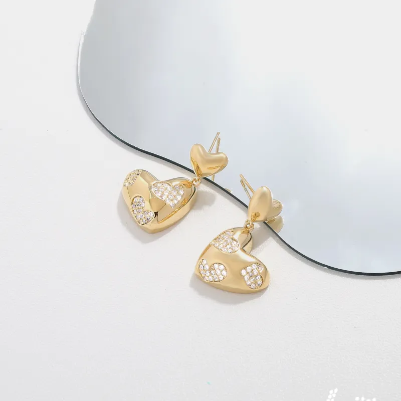 BING STUDIO 925 Silver Needles Earrings Women's-1