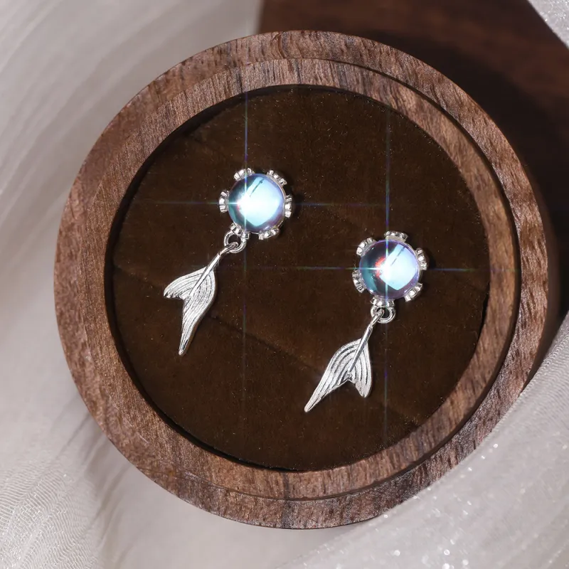 BING STUDIO S925 Silver Earrings Women's-5