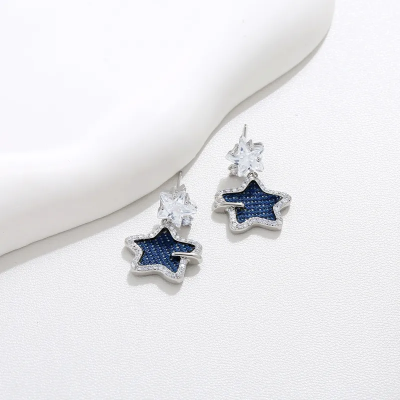 BING STUDIO 925 Sterling Silver Stud Earrings Women's-2