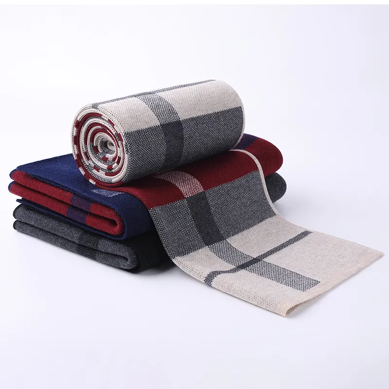 LIBO Knit Scarves Unisex-1