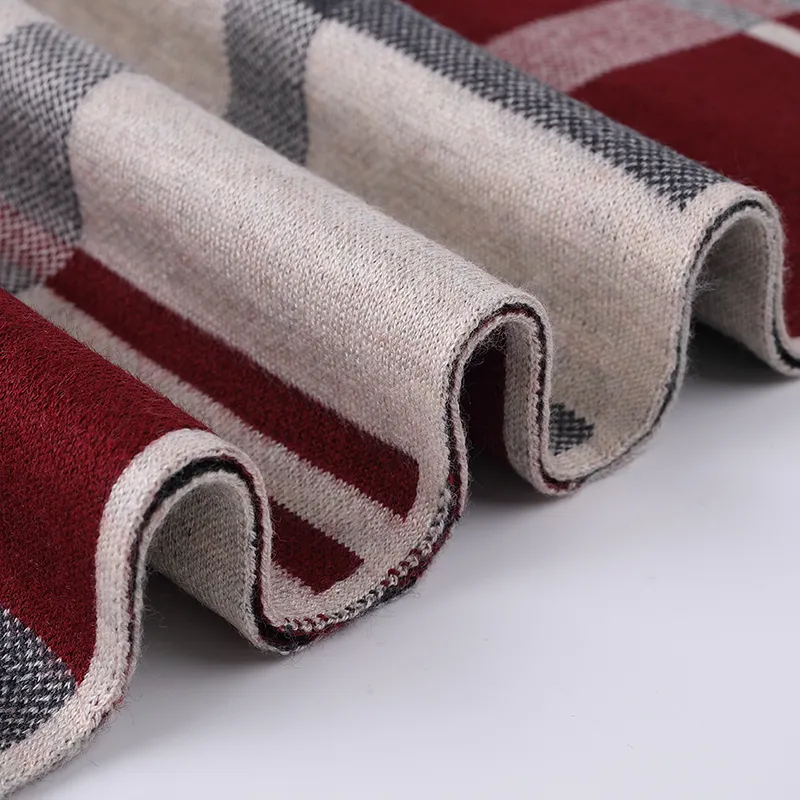 LIBO Knit Scarves Unisex-4