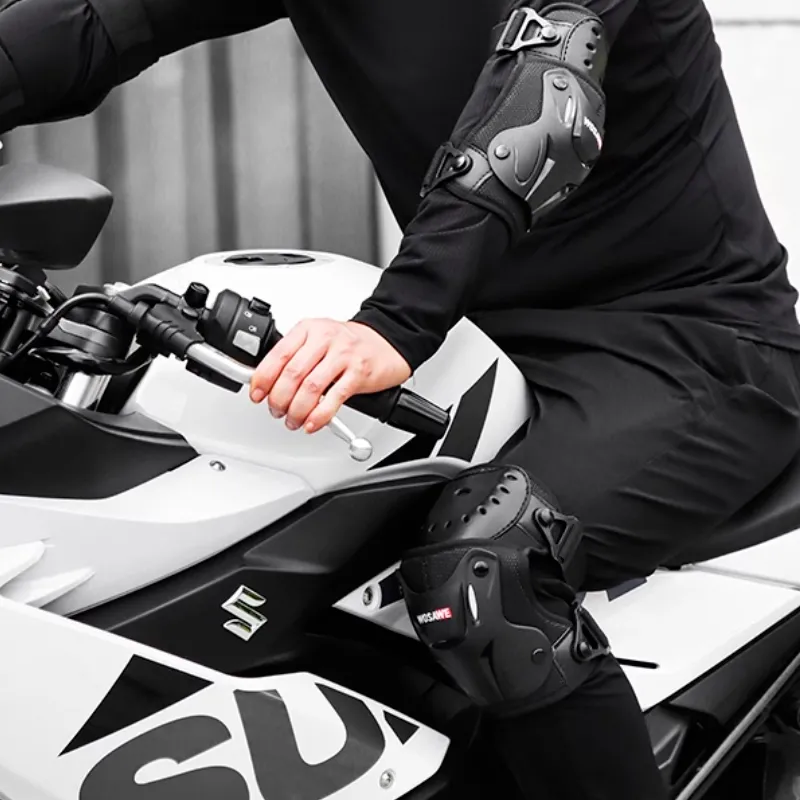 Cool Riding Treasure Motorcycle Protective Gears Elbow Legs Unisex Knee Protector-2