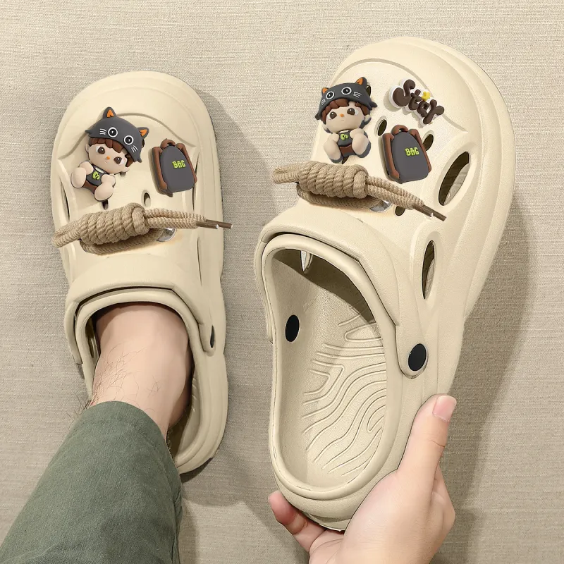 Cat power Clogs Unisex-4