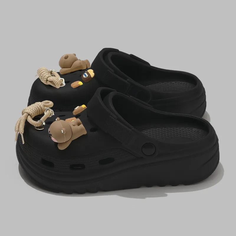 Cat power Clogs Unisex-8