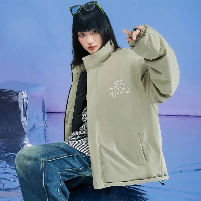 THREE BODY Puffer Jacket Unisex-5