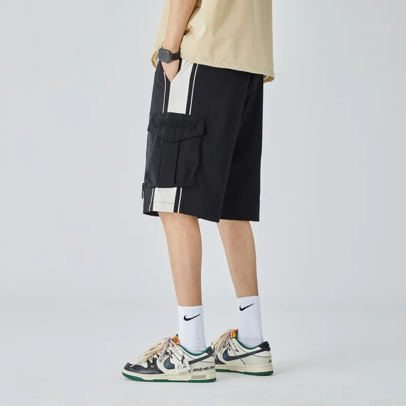 THREE BODY Cargo Shorts Unisex-5