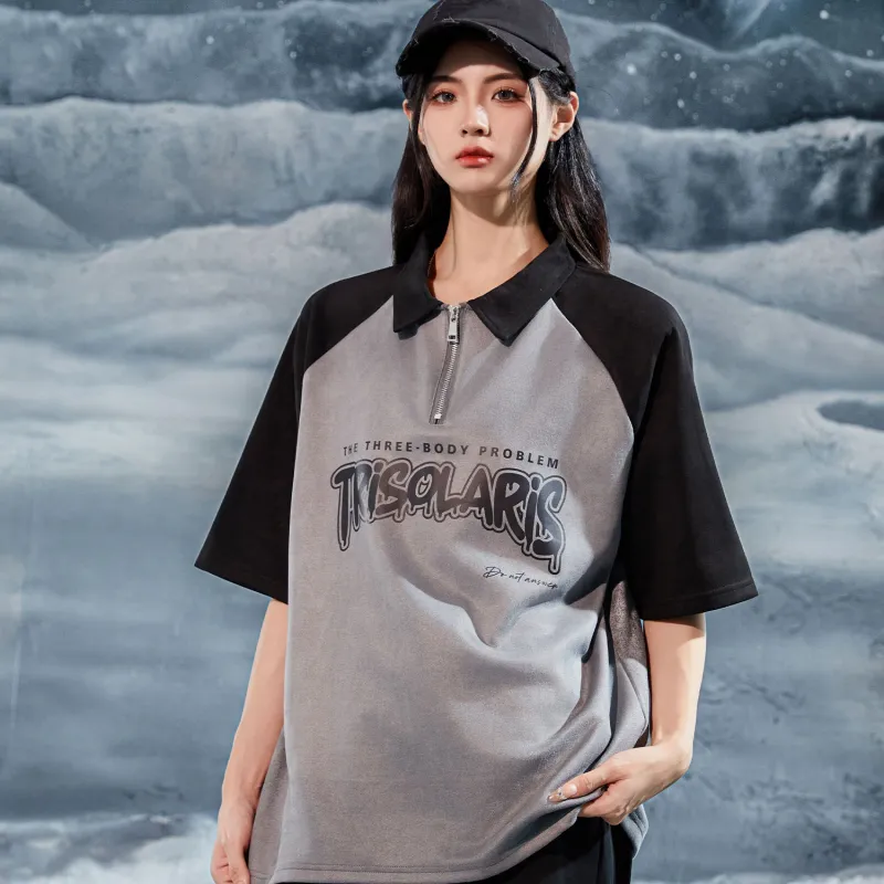 THREE BODY Polo Shirts Unisex-5