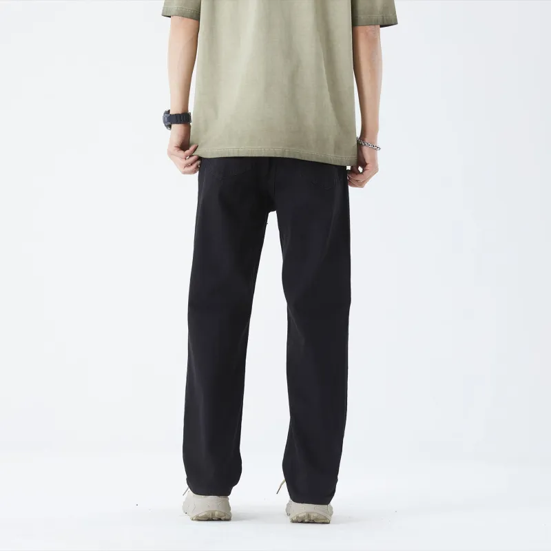 THREE-BODY Jeans Unisex Black-9