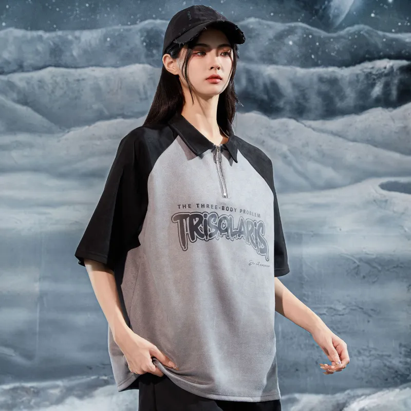 THREE BODY Polo Shirts Unisex-6
