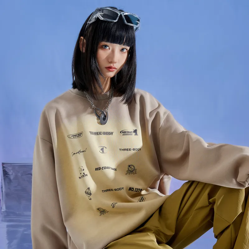 THREE BODY Sweatshirts Unisex-9