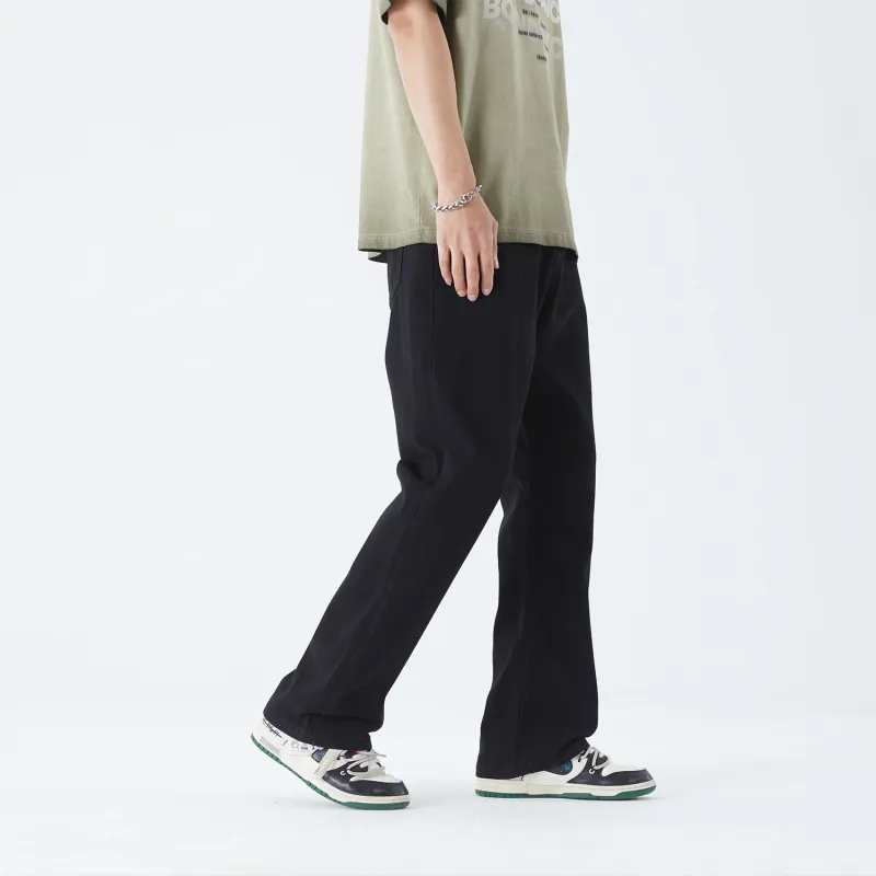 THREE-BODY Three Body Peripheral Symbols Jeans Unisex Black-8