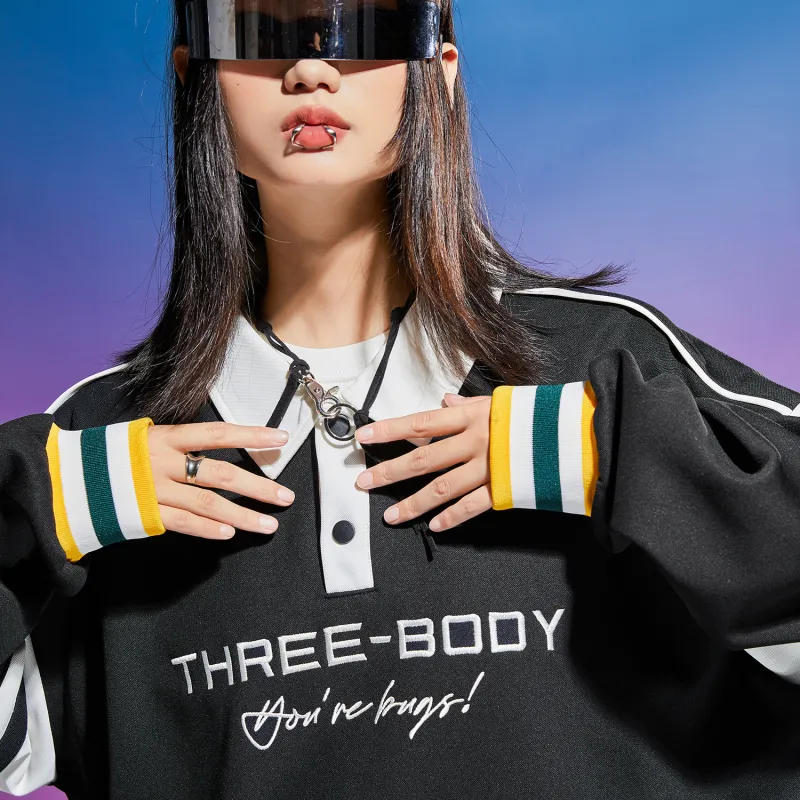THREE BODY Polo Shirts Unisex-8