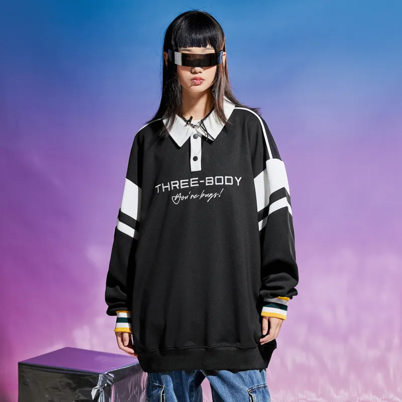 THREE BODY Polo Shirts Unisex-4