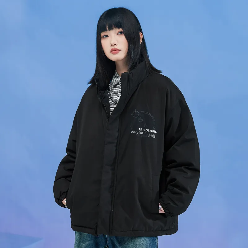 THREE BODY Puffer Jacket Unisex-3