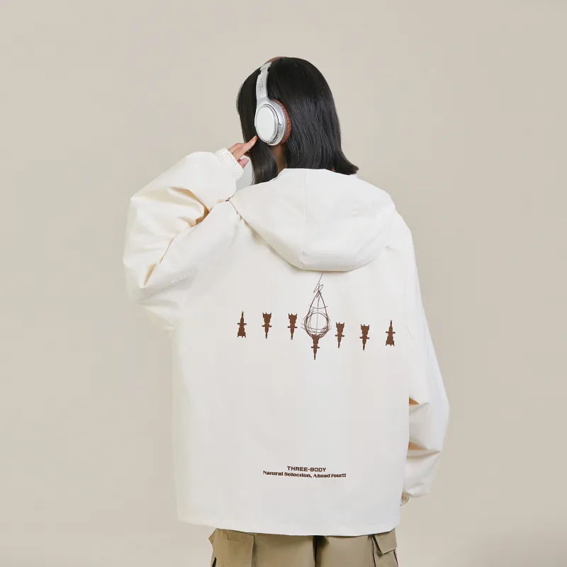 THREE BODY Jackets Coats Unisex-3