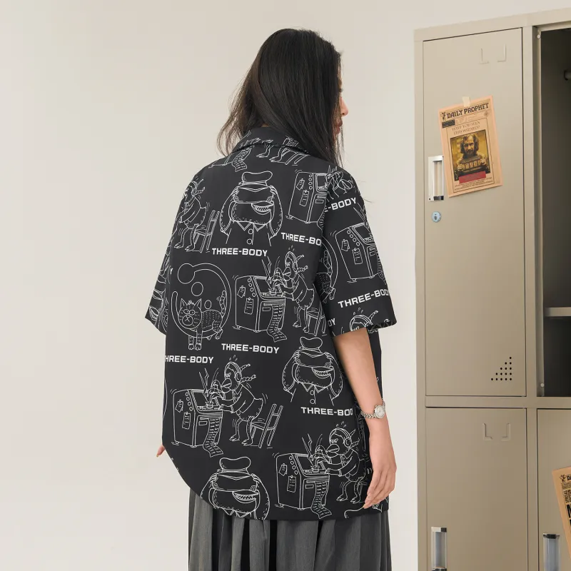 THREE BODY x North Sea Monsters Shirt Unisex-3
