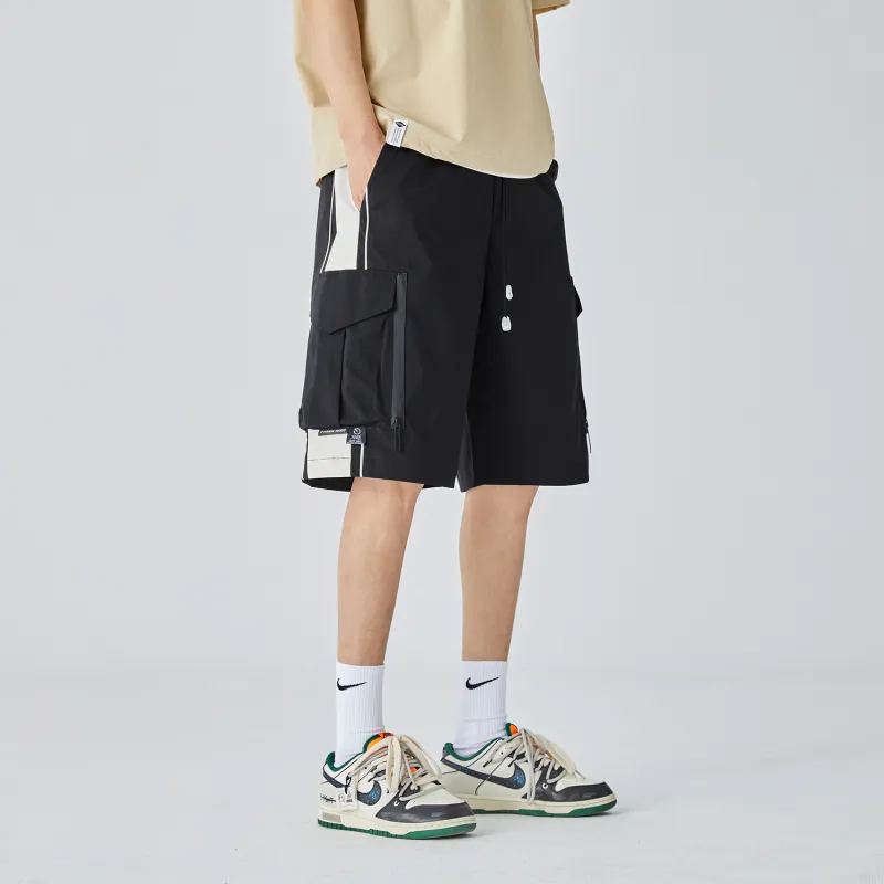 THREE BODY Cargo Shorts Unisex-7