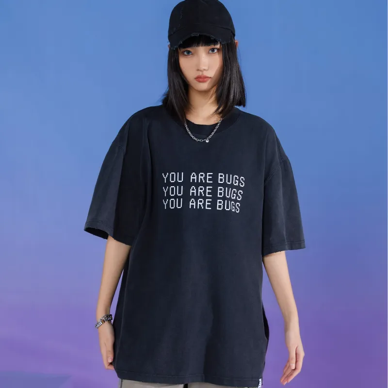 THREE BODY T Shirt Unisex Black-7