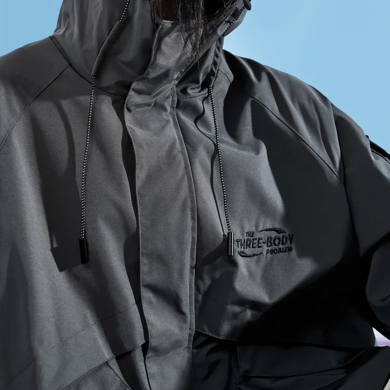 THREE BODY Jackets Coats Unisex-10