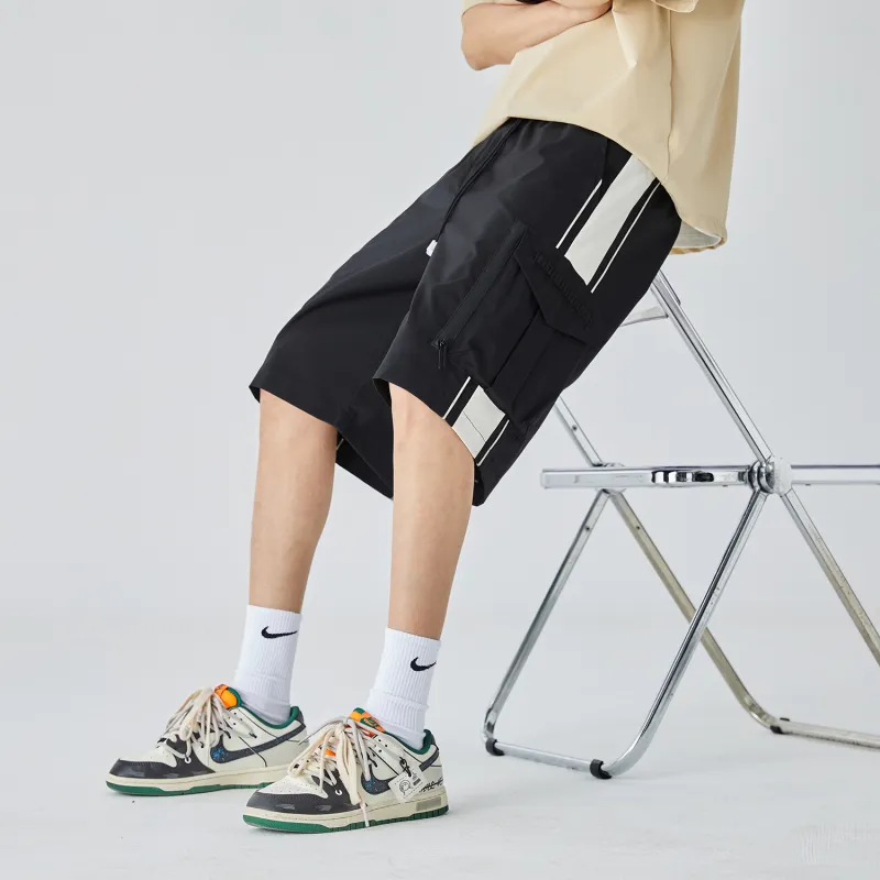THREE BODY Cargo Shorts Unisex-8