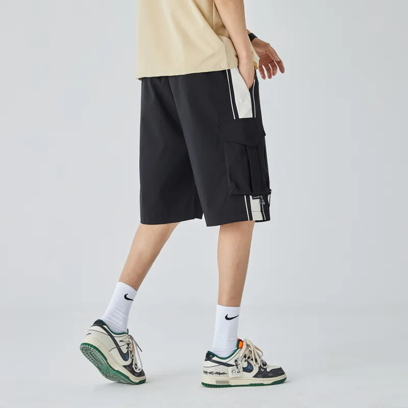 THREE BODY Cargo Shorts Unisex-6