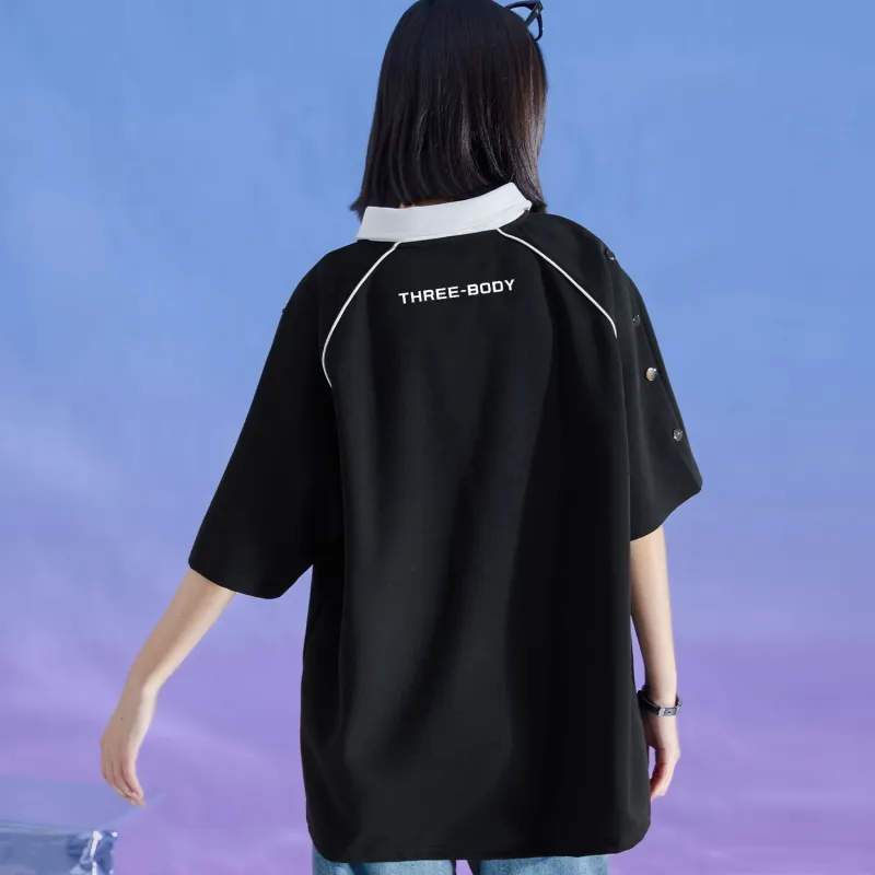 THREE BODY Polo Shirts Unisex-2