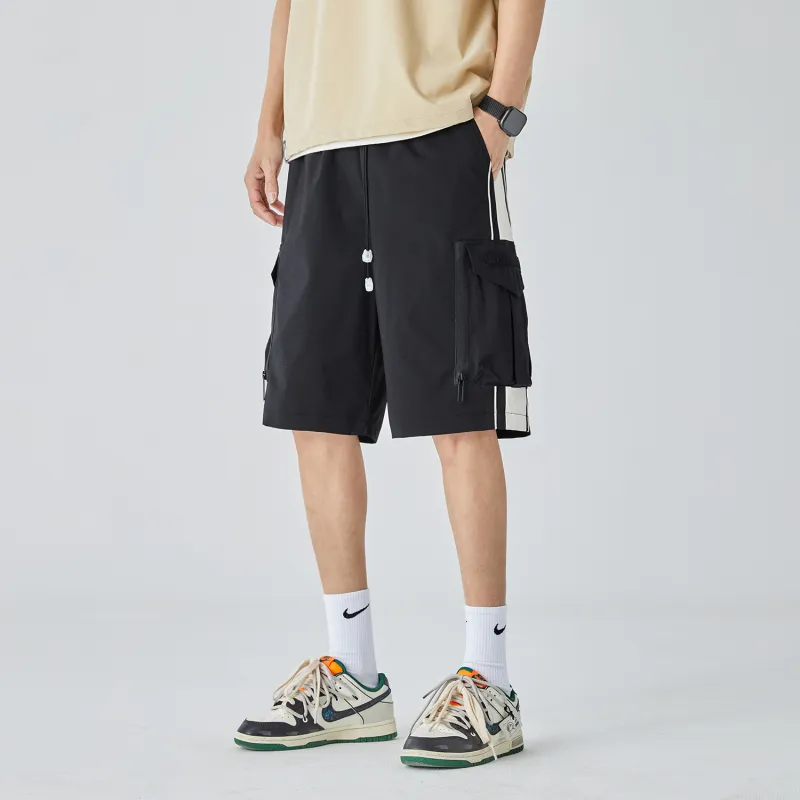 THREE BODY Cargo Shorts Unisex-4
