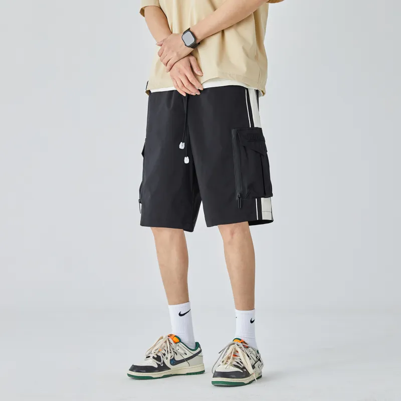 THREE BODY Cargo Shorts Unisex-3