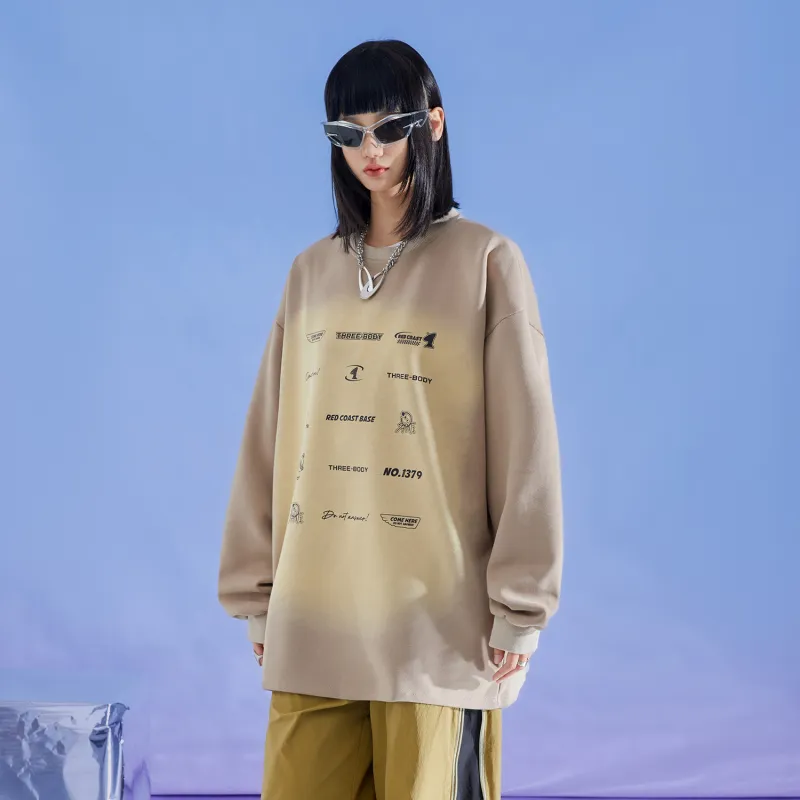 THREE BODY Sweatshirts Unisex-10