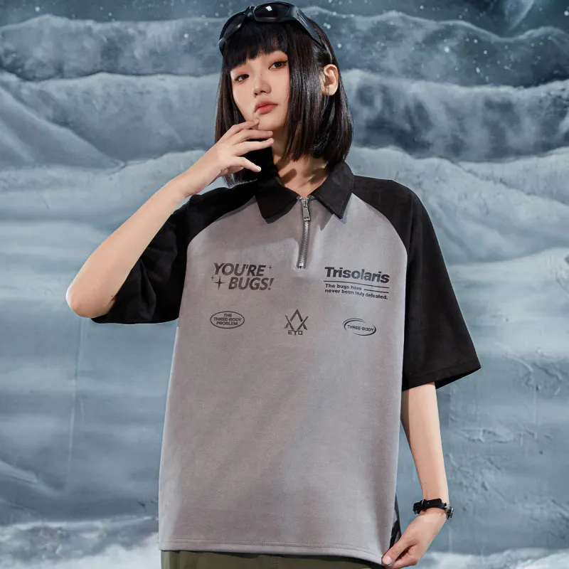 THREE-BODY Polo Shirts Unisex-5