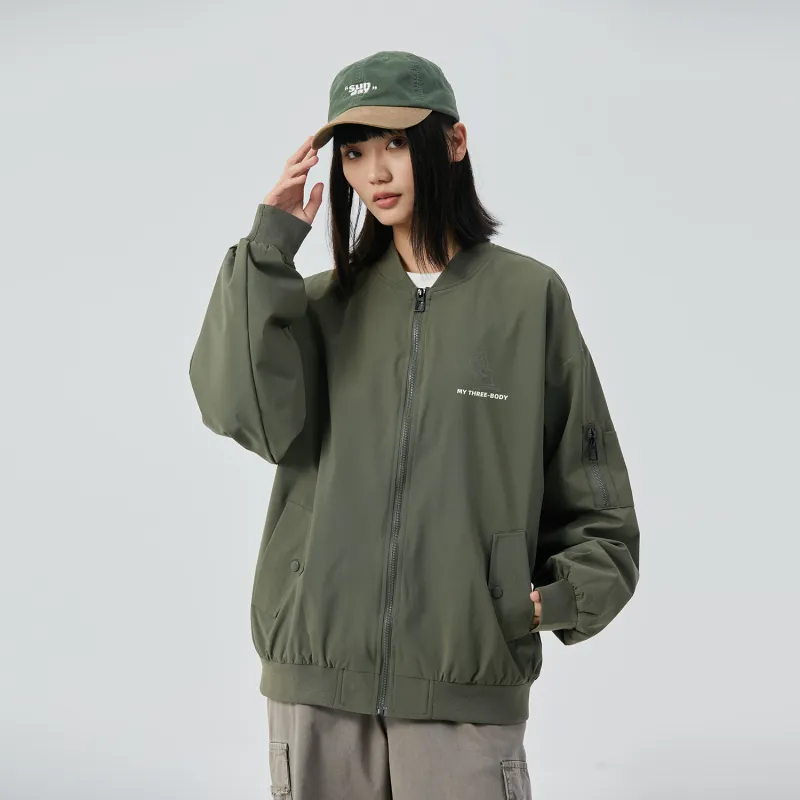 THREE BODY Jackets Coats Unisex-12