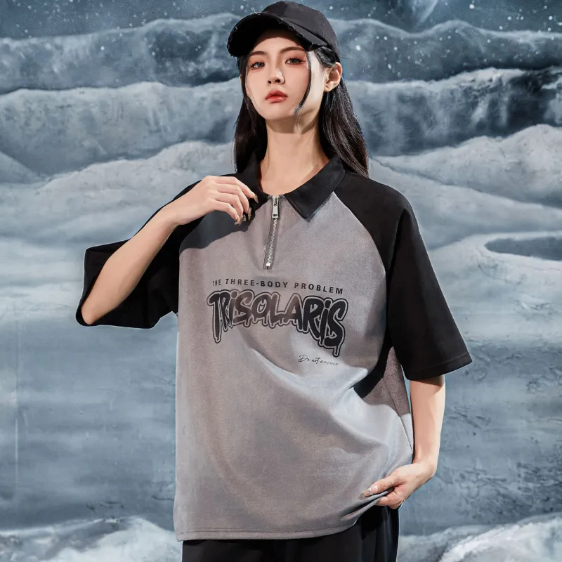 THREE BODY Polo Shirts Unisex-8
