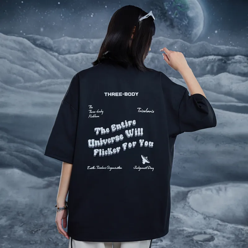 THREE BODY Polo Shirts Unisex-2