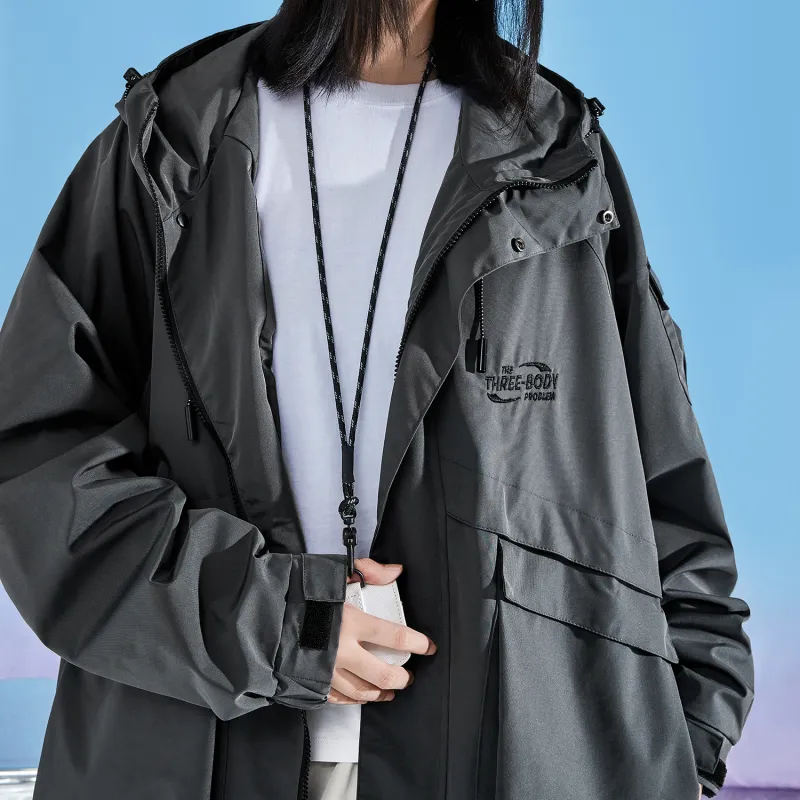 THREE BODY Jackets Coats Unisex-8