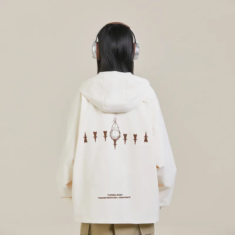 THREE BODY Jackets Coats Unisex-2
