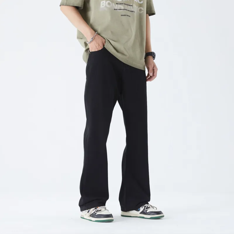 THREE-BODY Three Body Peripheral Symbols Jeans Unisex Black-6