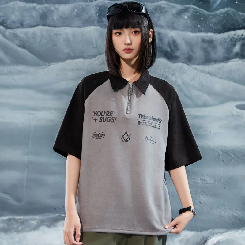 THREE-BODY Polo Shirts Unisex-6
