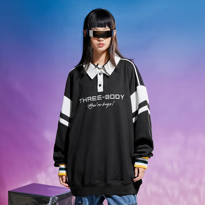 THREE BODY Polo Shirts Unisex-4