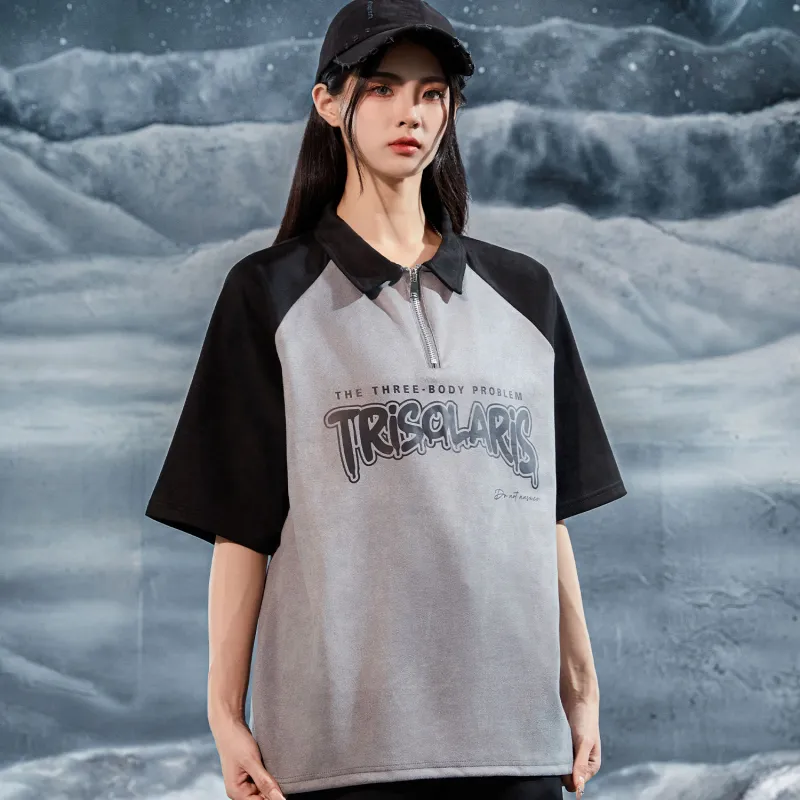 THREE BODY Polo Shirts Unisex-4