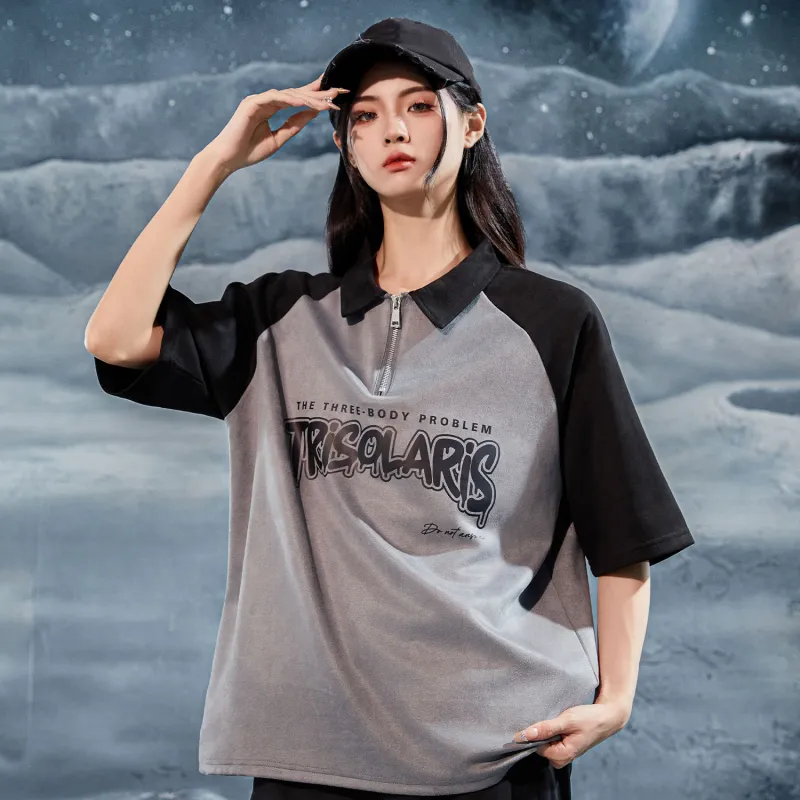THREE BODY Polo Shirts Unisex-9