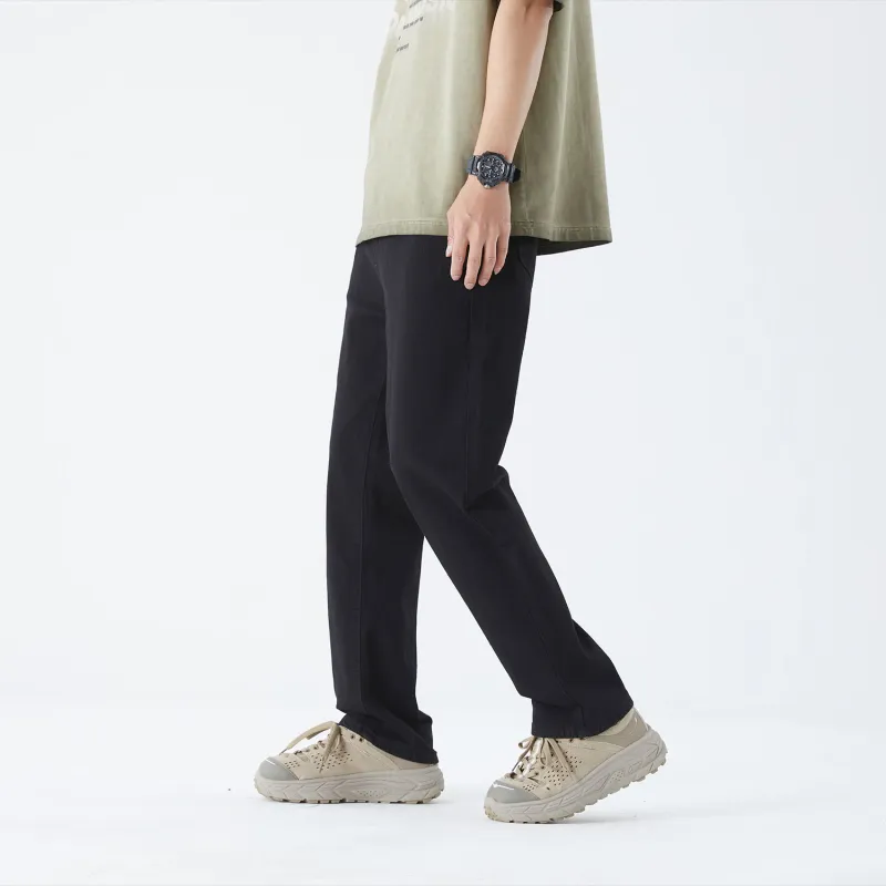 THREE-BODY Jeans Unisex Black-5