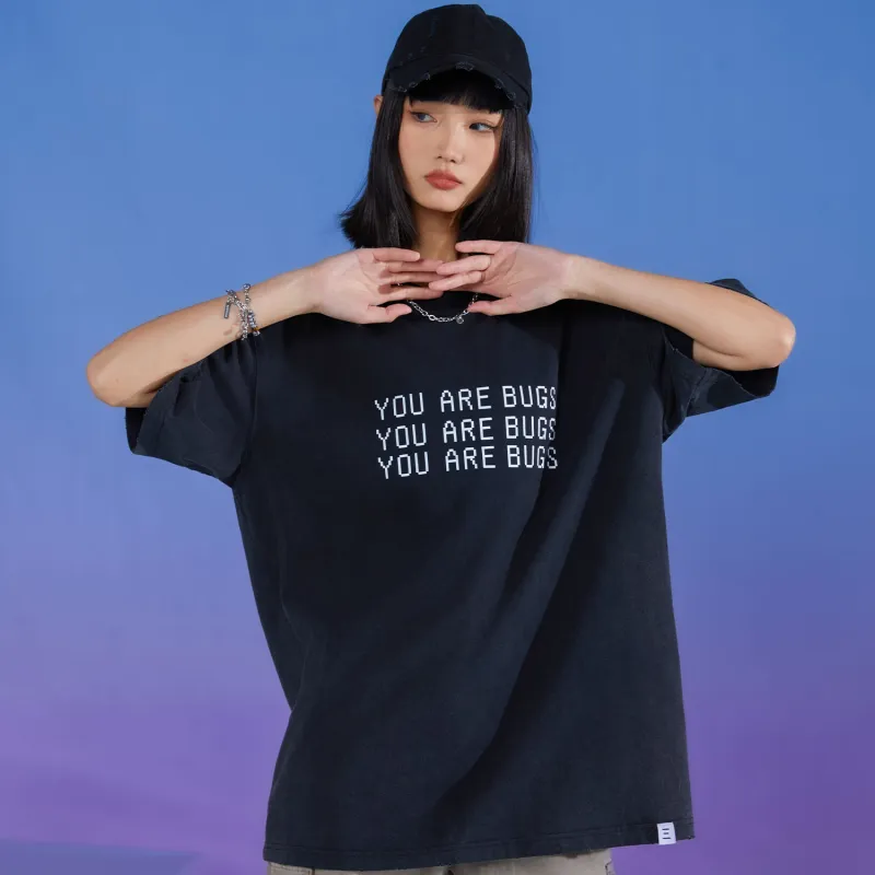 THREE BODY T Shirt Unisex Black-5