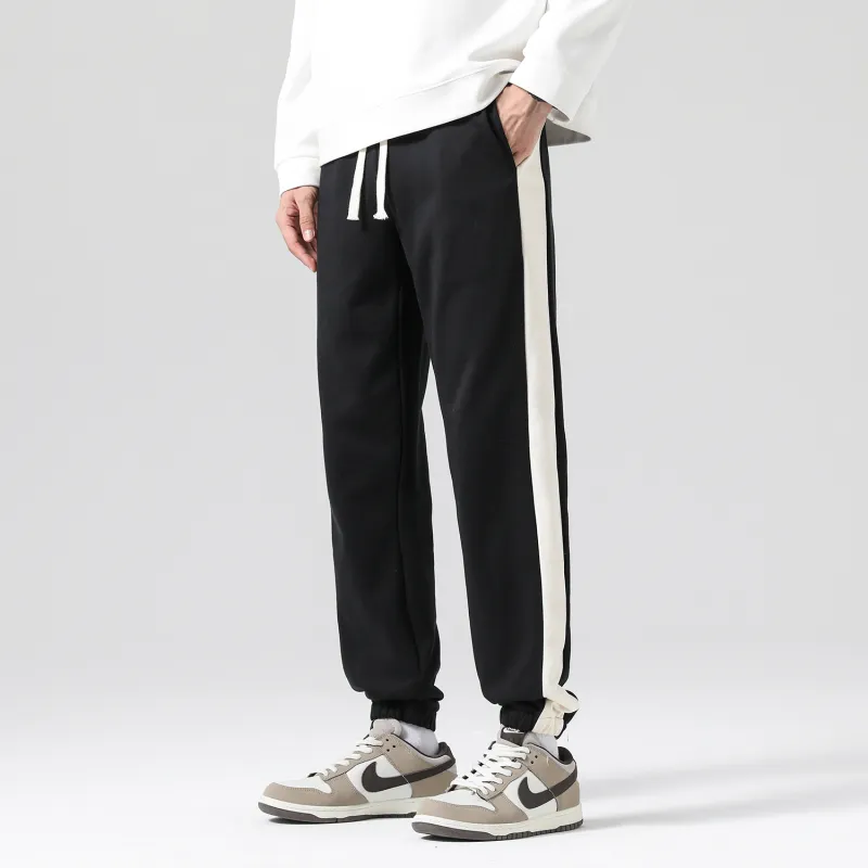 JEANSWEST Casual Pants Unisex Black-3