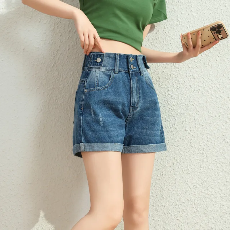 JEANSWEST Denim Shorts Women's-8