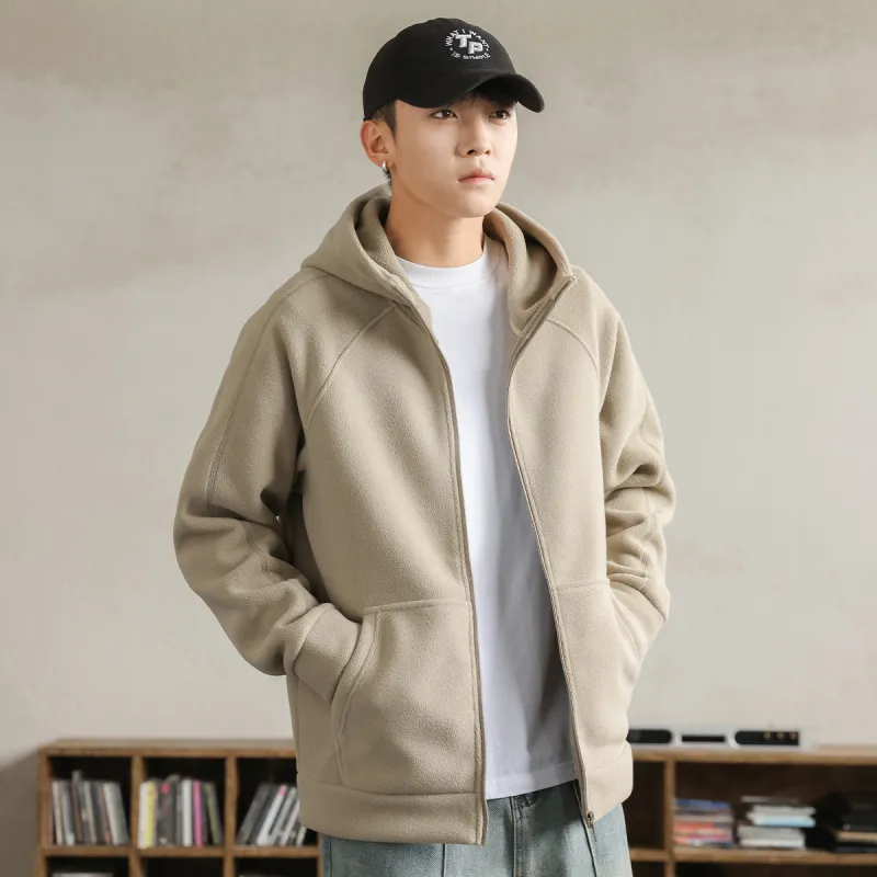 JEANSWEST Velvet feel Coat Men's-3